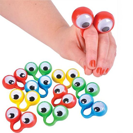 صورة Finger Eye Puppets set of (2pcs)