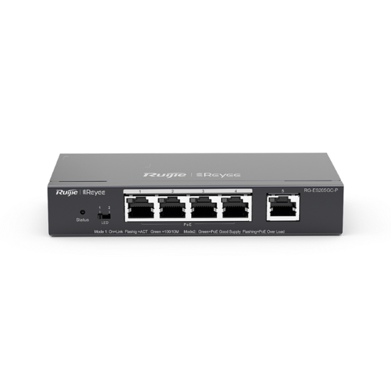 صورة Ruijie Reyee RG-ES205GC-P, 5-Port Gigabit 