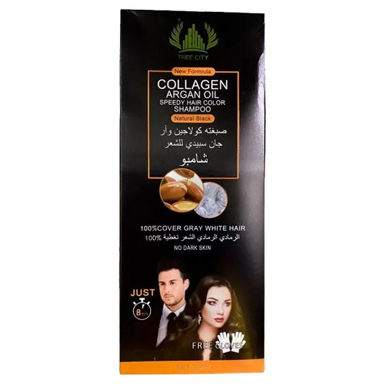 صورة Tree City collagen argan oil Black Hair 400ml