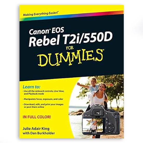 صورة Canon EOS Rebel T2i / 550D For Dummies